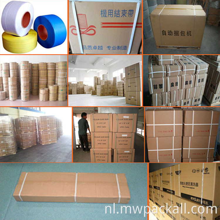 Automatische persmachinekleding, full-automatische kartonbandmachine